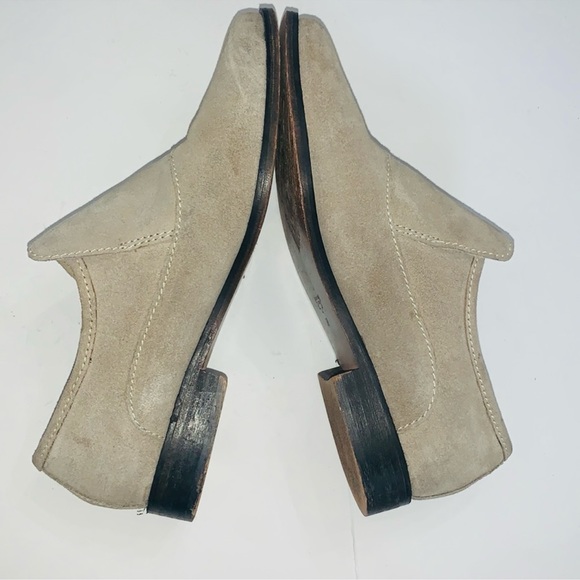 Free People Brady Loafer Lt Tan Slip On Leather Casual Boho Pointed Toe … - Picture 8 of 11